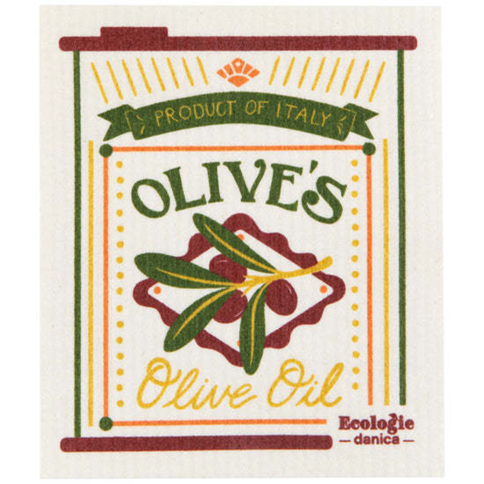 Danica Brands Swedish Dishcloth - Olive Oil