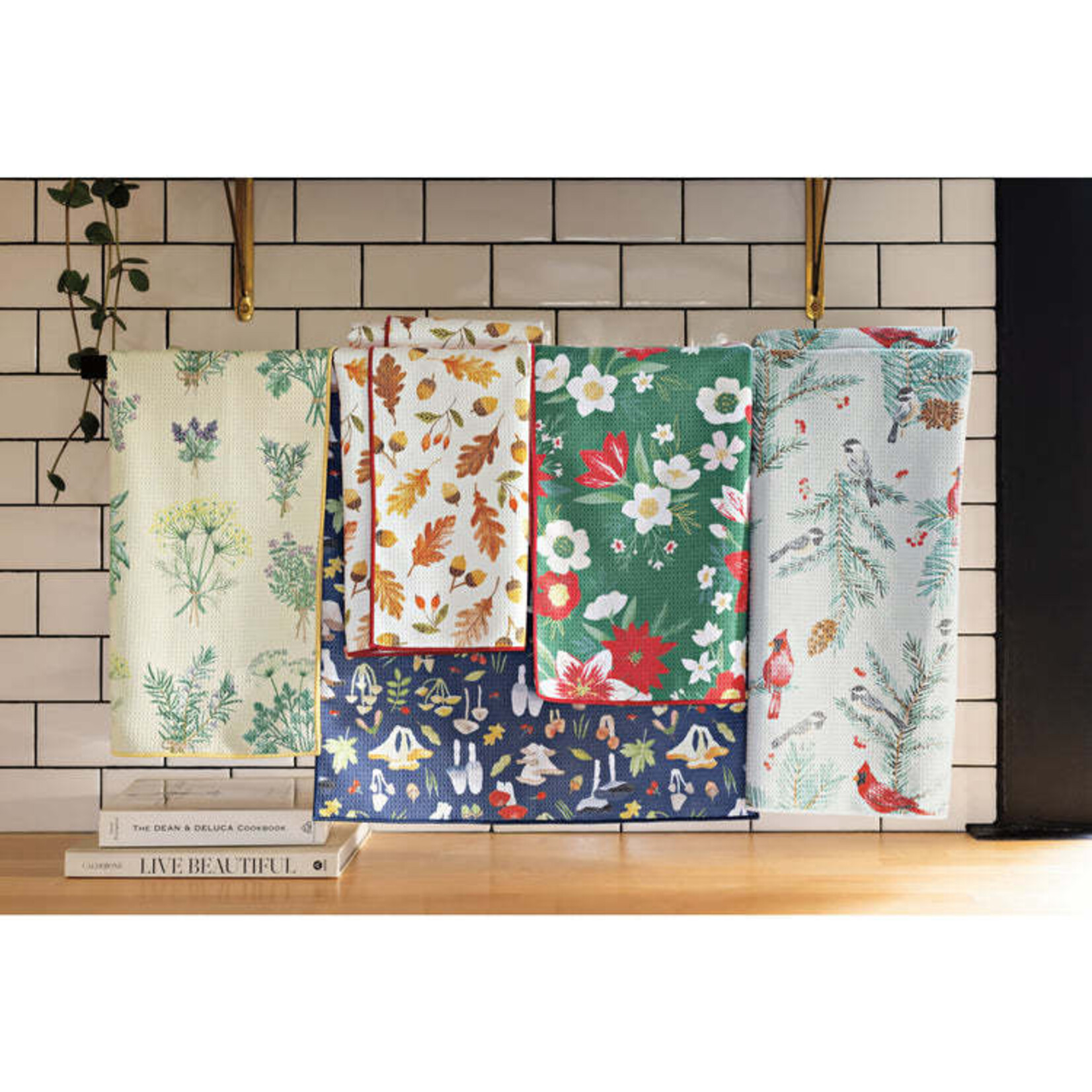 Danica Brands Recycled Microfibre Dishtowel - Field Mushrooms | Danica Brands