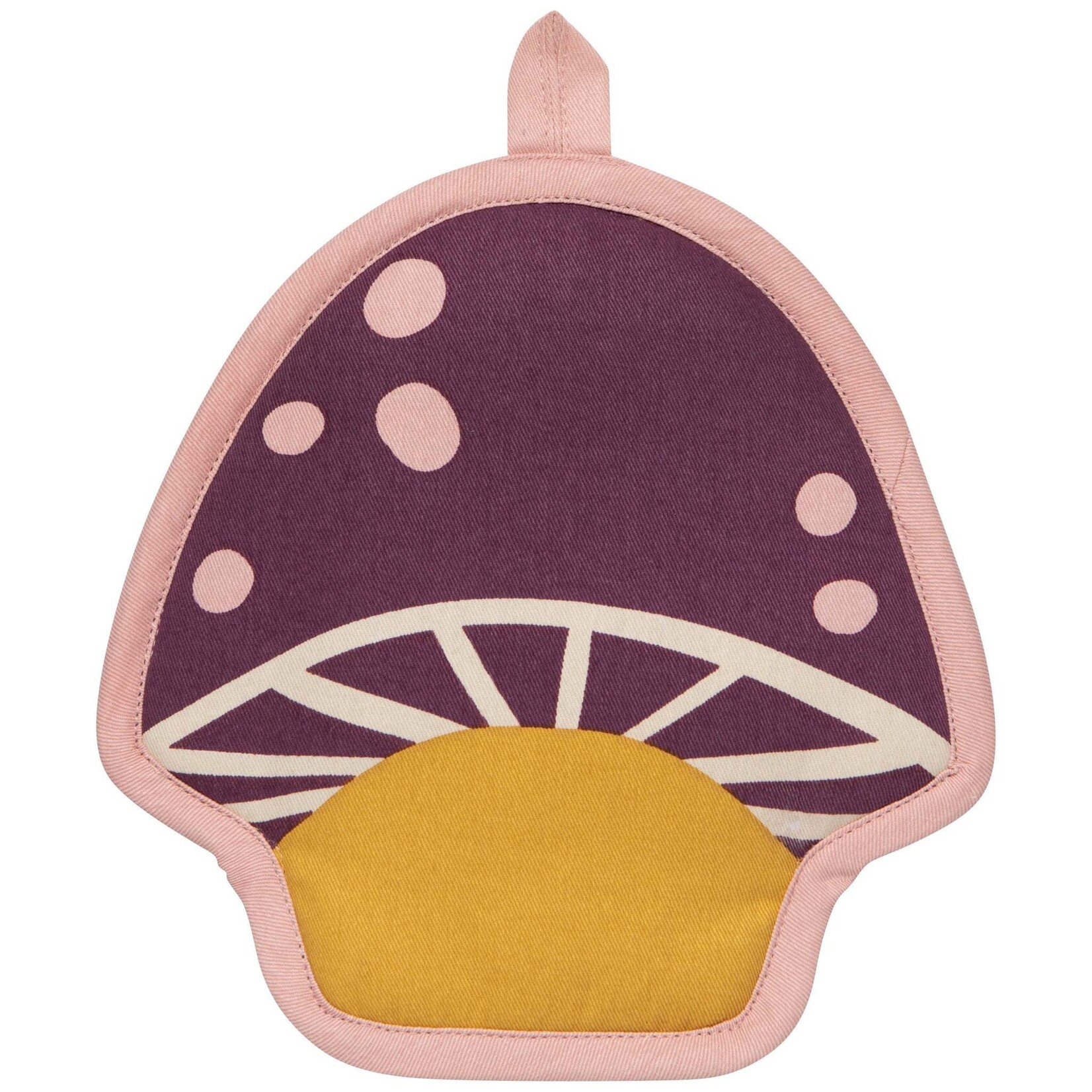 Danica Brands Pot Holder - Shaped Mushroom Gems