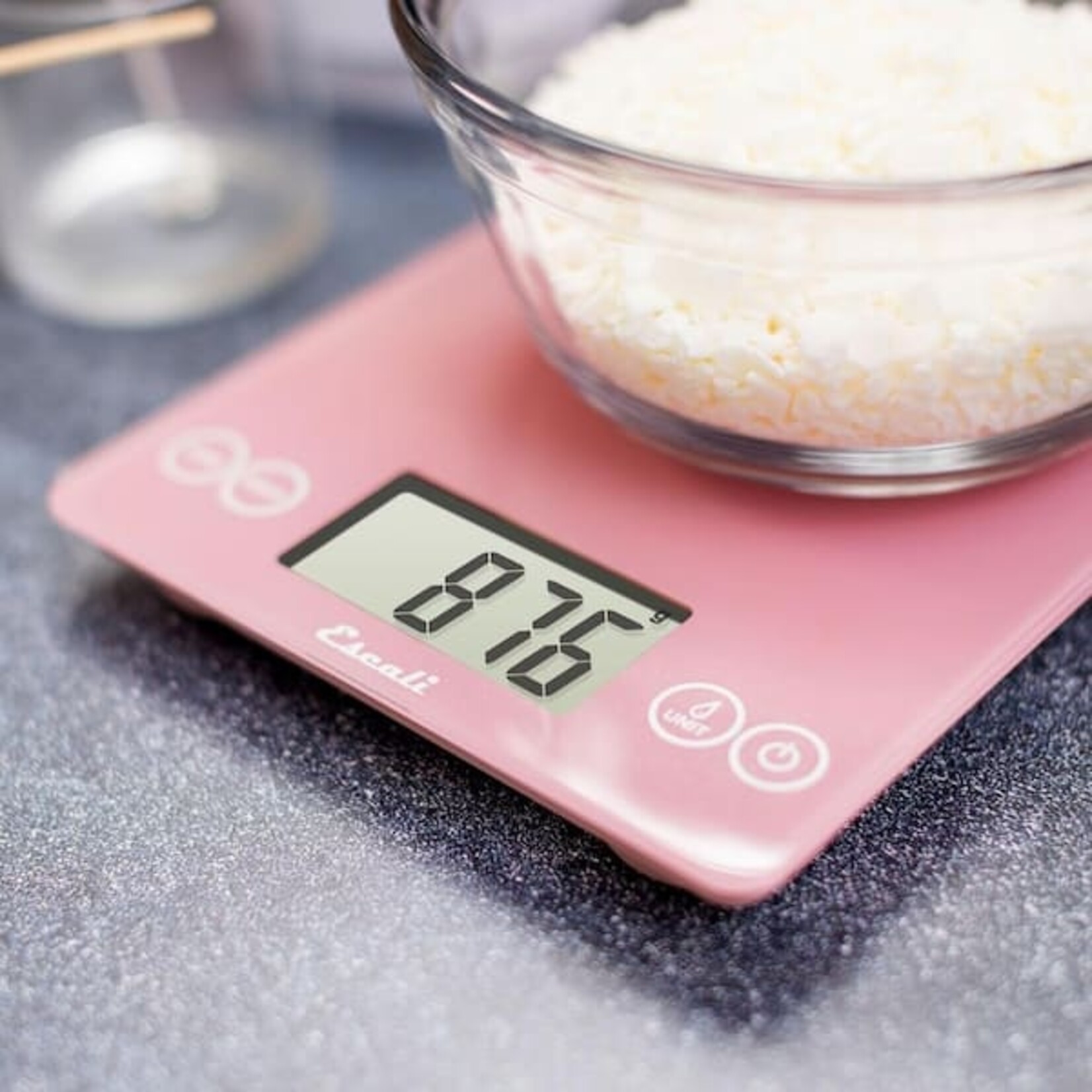 Arti Classic Glass Digital Scale, Pink | Kitchen Supply