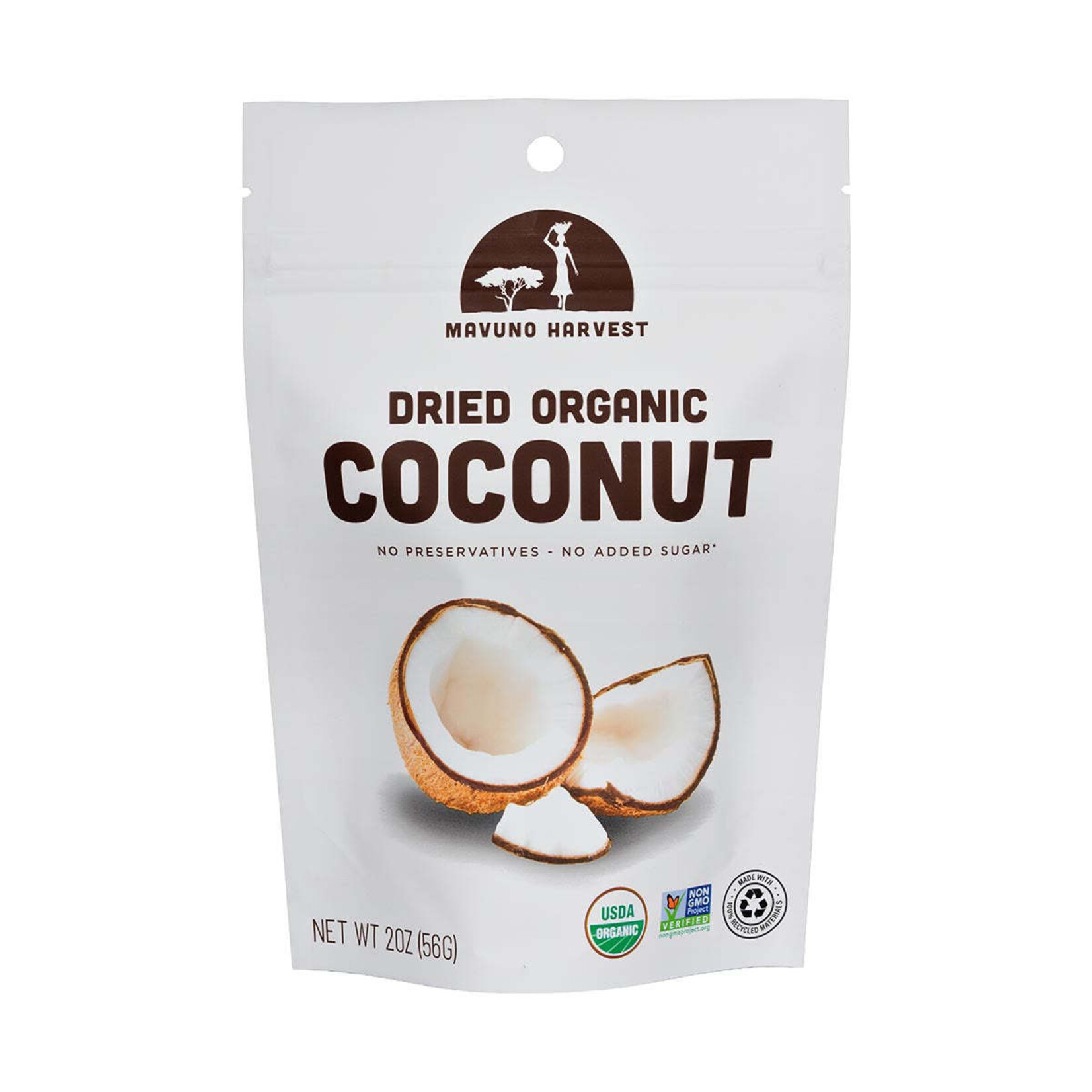 MAVUNO ORG HARVEST Organic Dried Coconut 2 OZ | MAVUNO ORG HARVEST