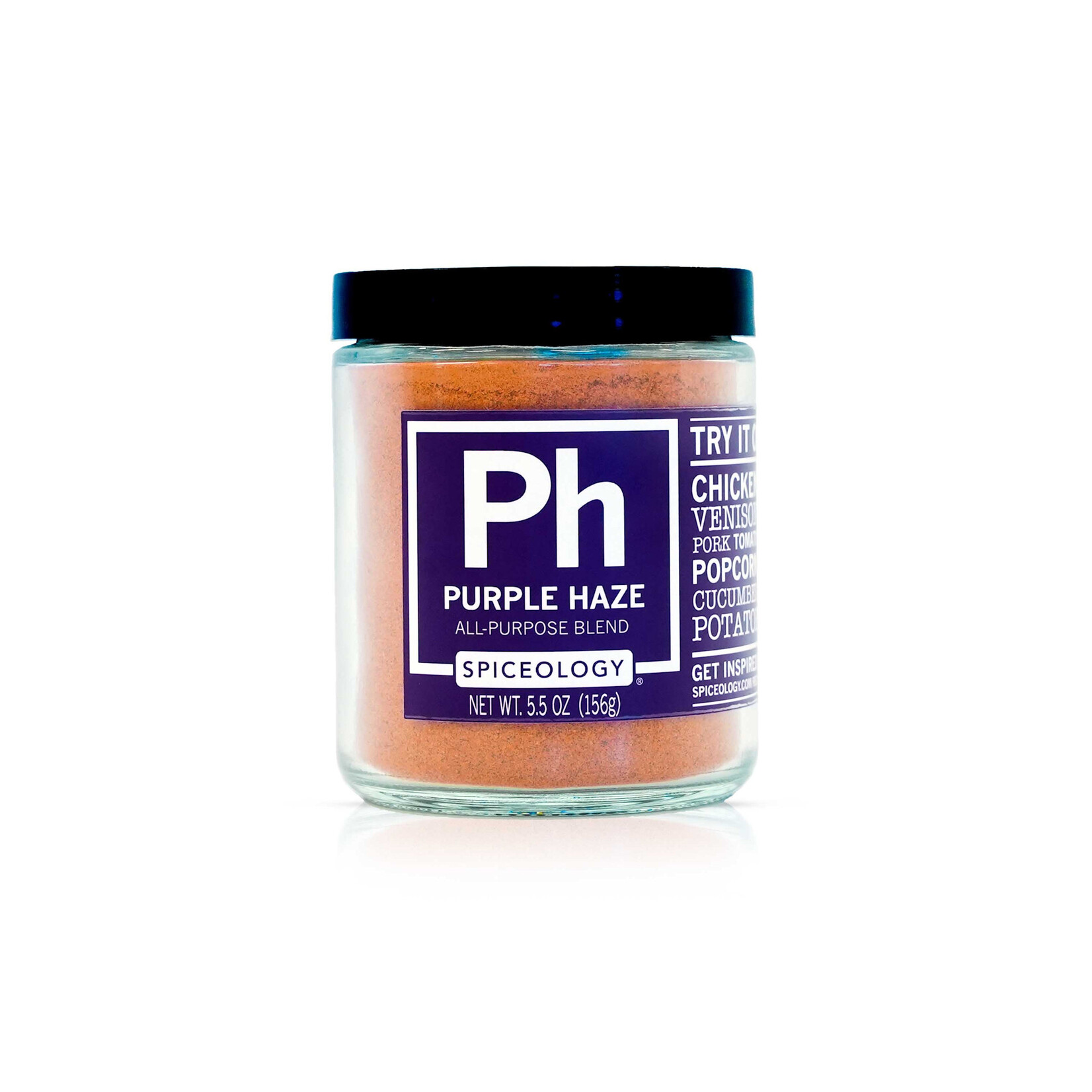 Spiceology Purple Haze Rub | Glass Jar