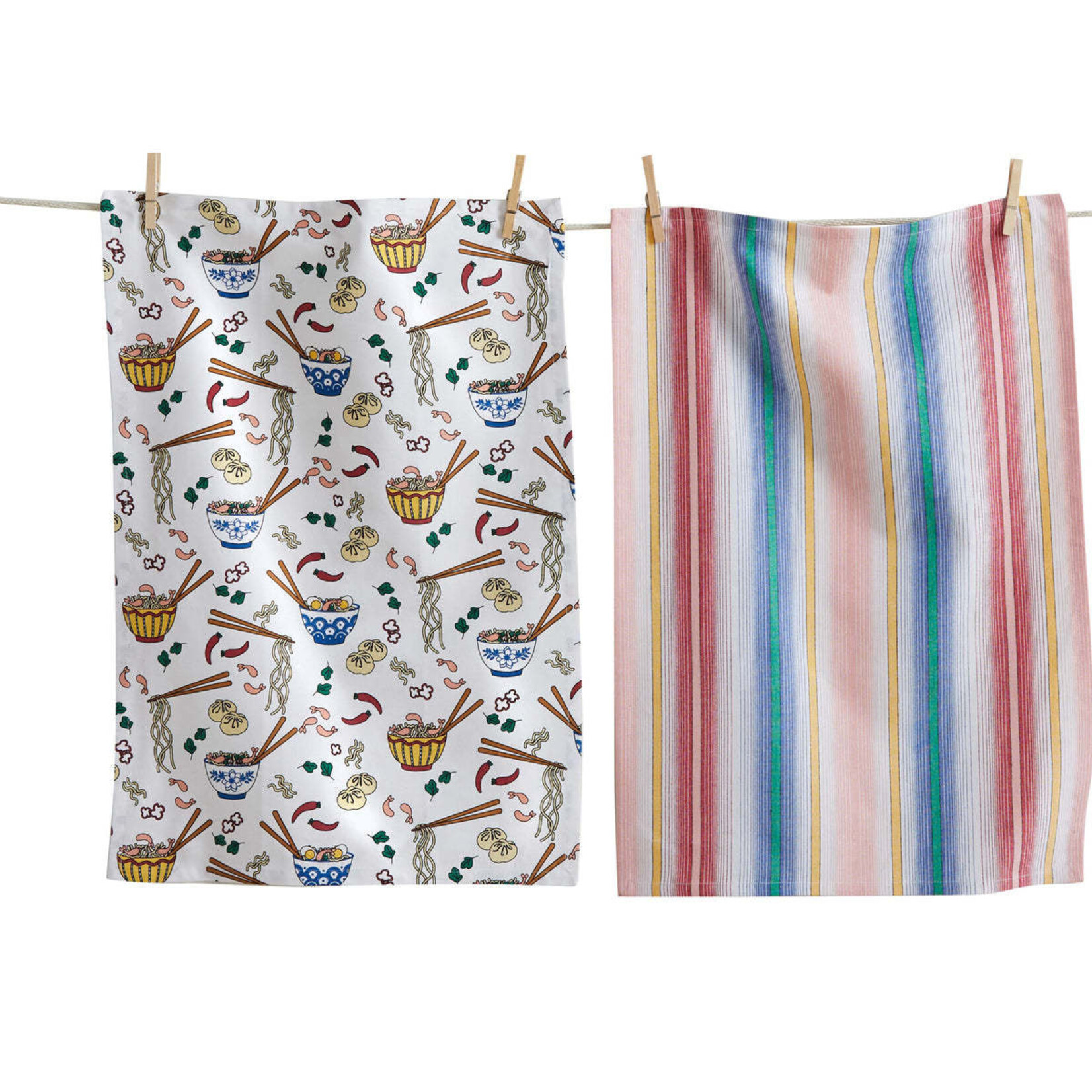 Tag Dishtowel - Noodle Bowl (Set of 2) | Tag