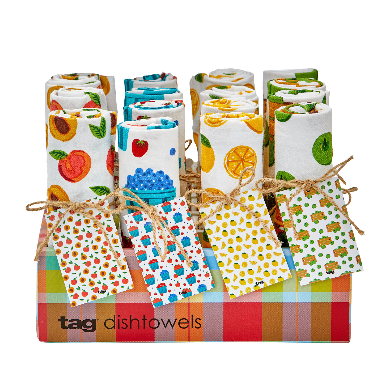 Tag Dishtowel - Fresh Pick Plaid | Tag