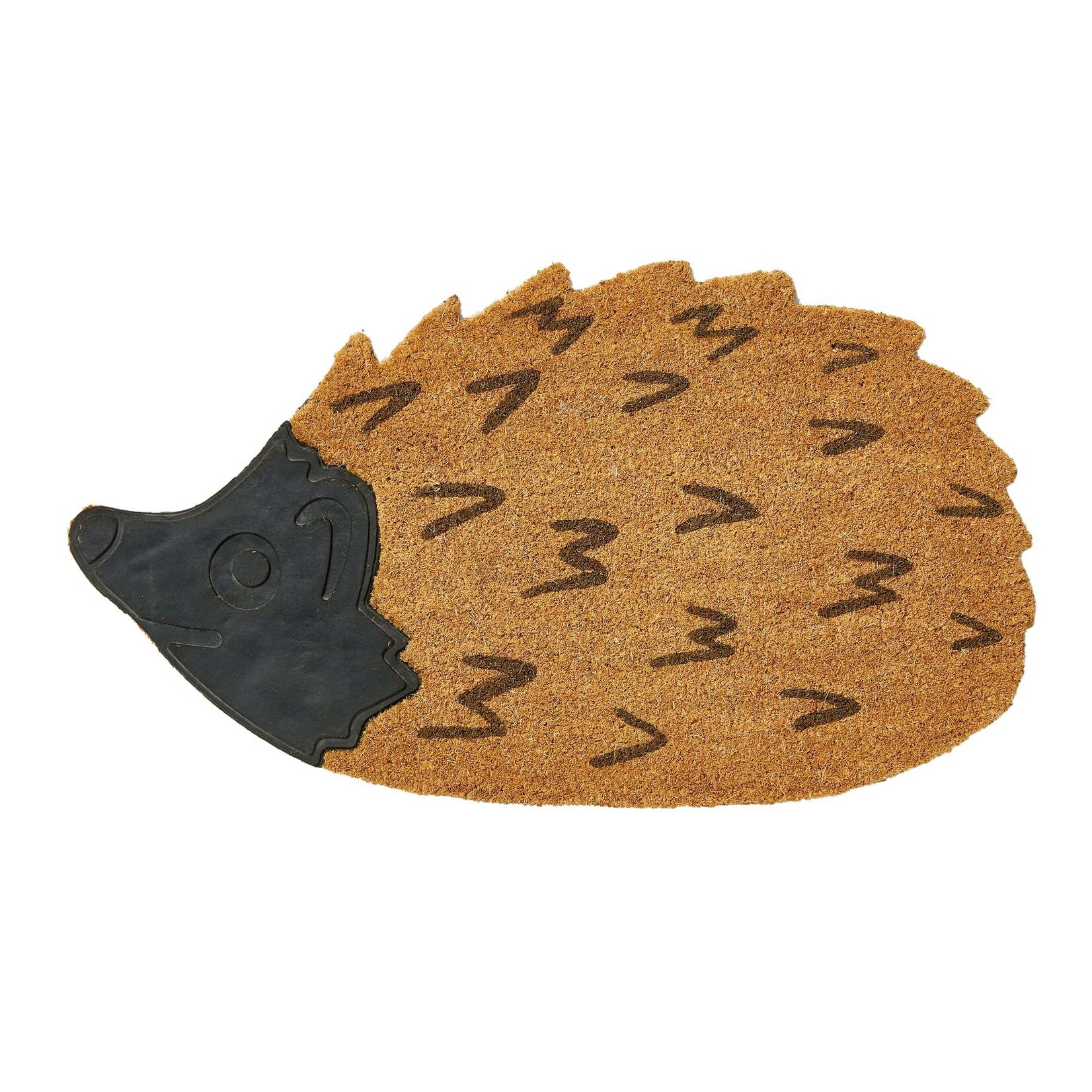 Tag Non-Slip Coir Mat - Hedgehog (Shaped) | Tag