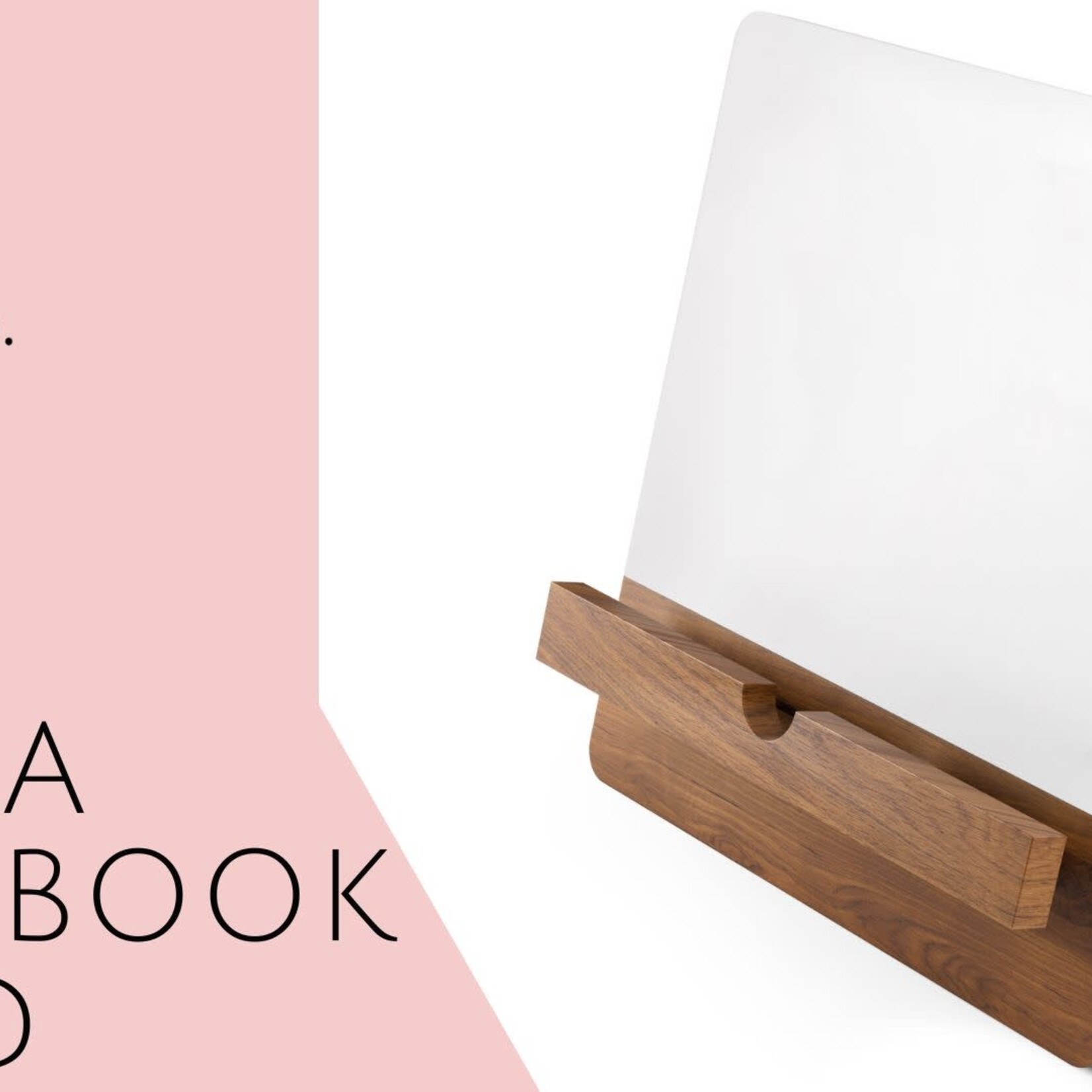 Tag Cookbook Holder - Acacia Wood | Tag