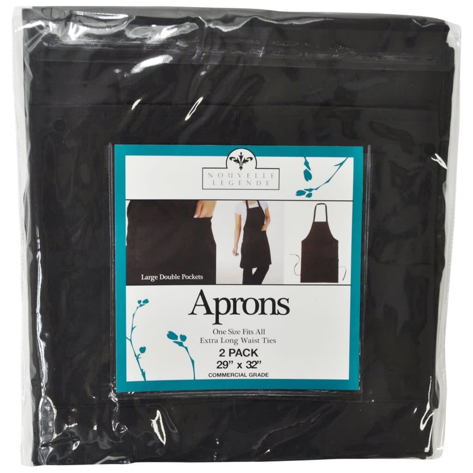Tag Apron - Black Botanical | Tag