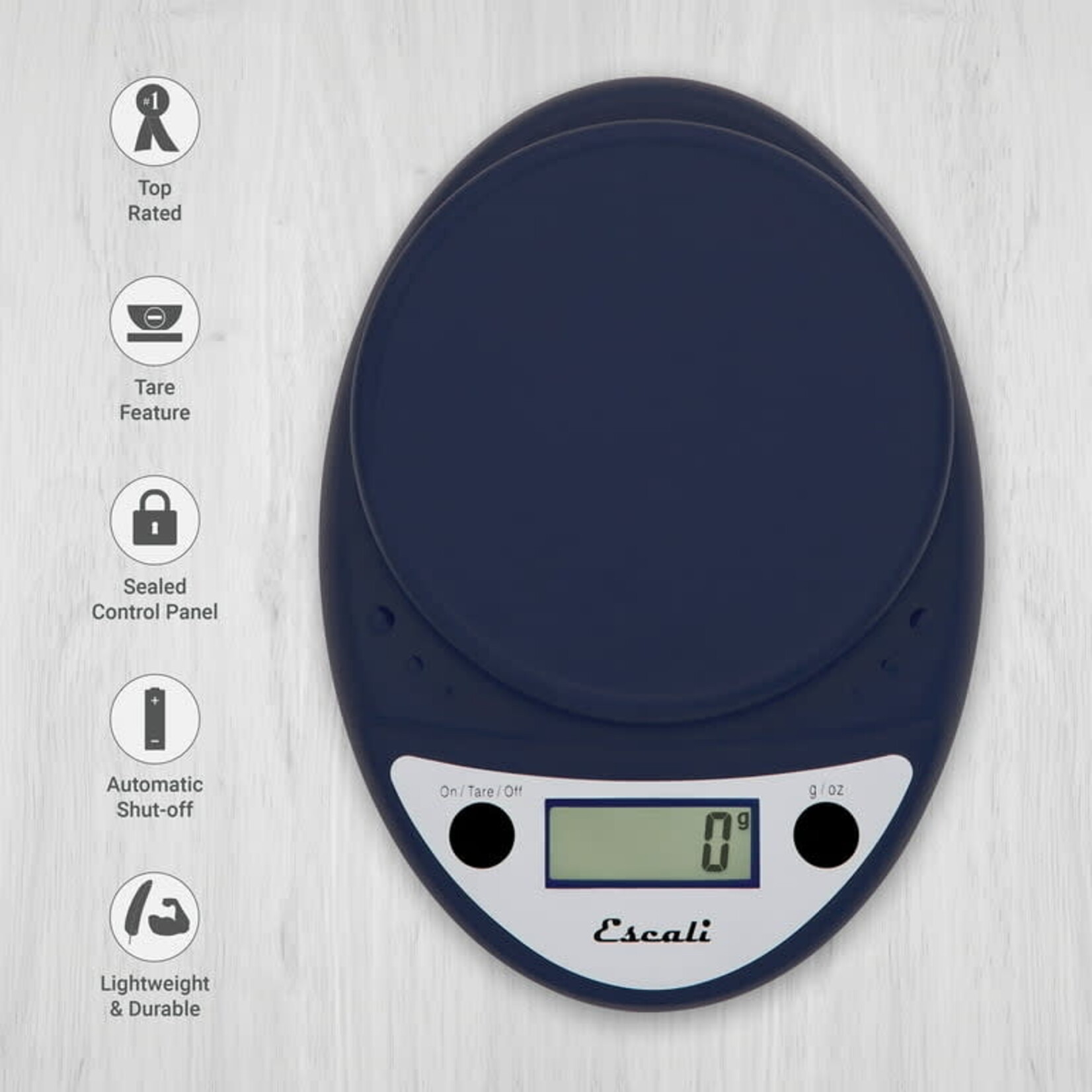 Primo Digital Scale, Royal Blue | Kitchen Supply