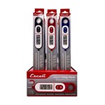Digital Long Stem Thermometer, Asst.