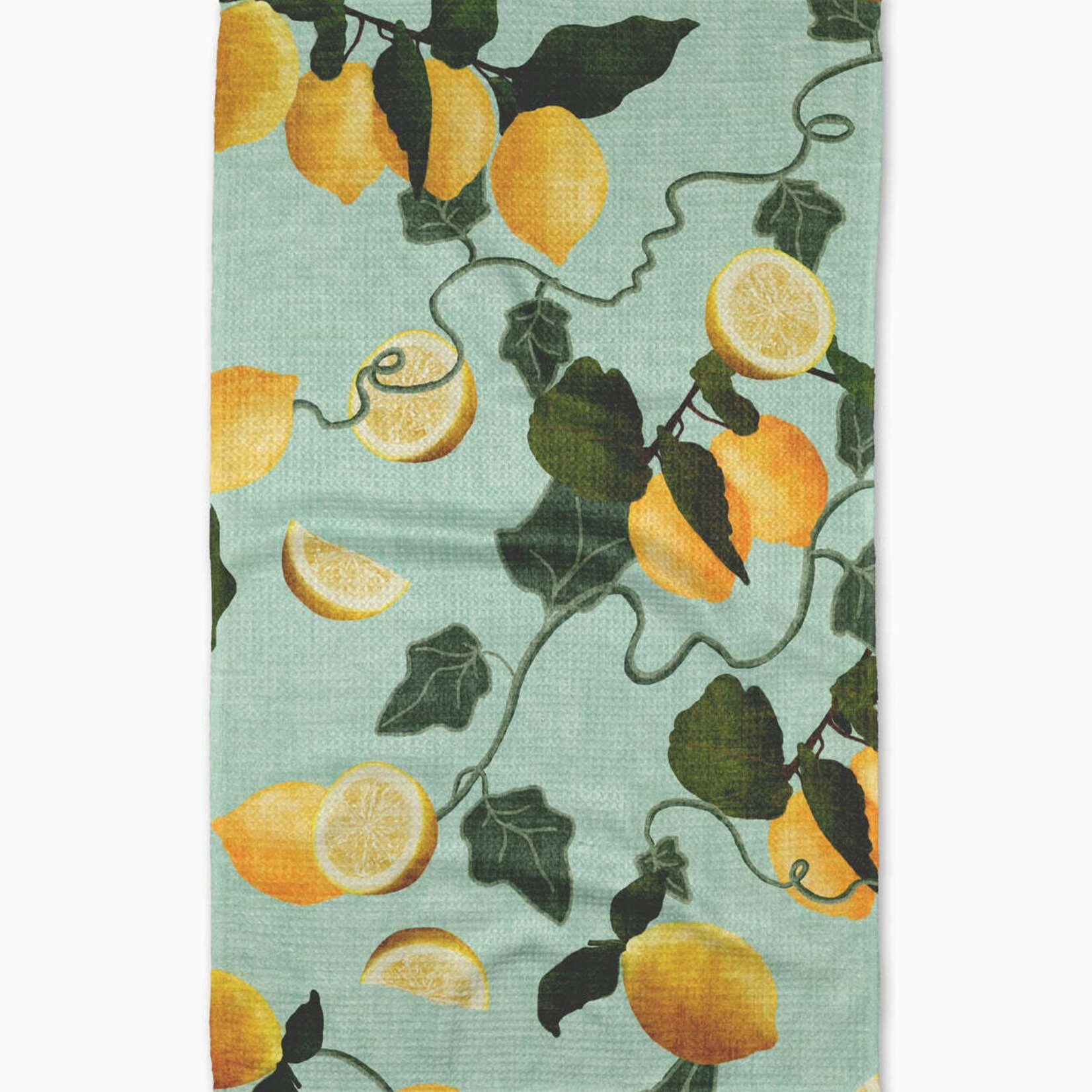 Geometry Amalfi Lemons Tea Towel | Geometry