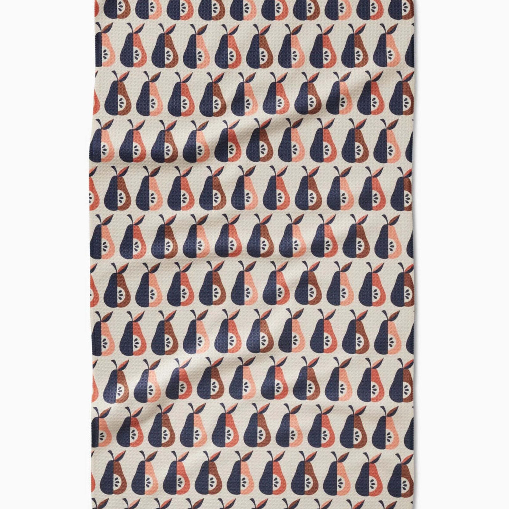 Geometry Pairs of Pears Tea Towel