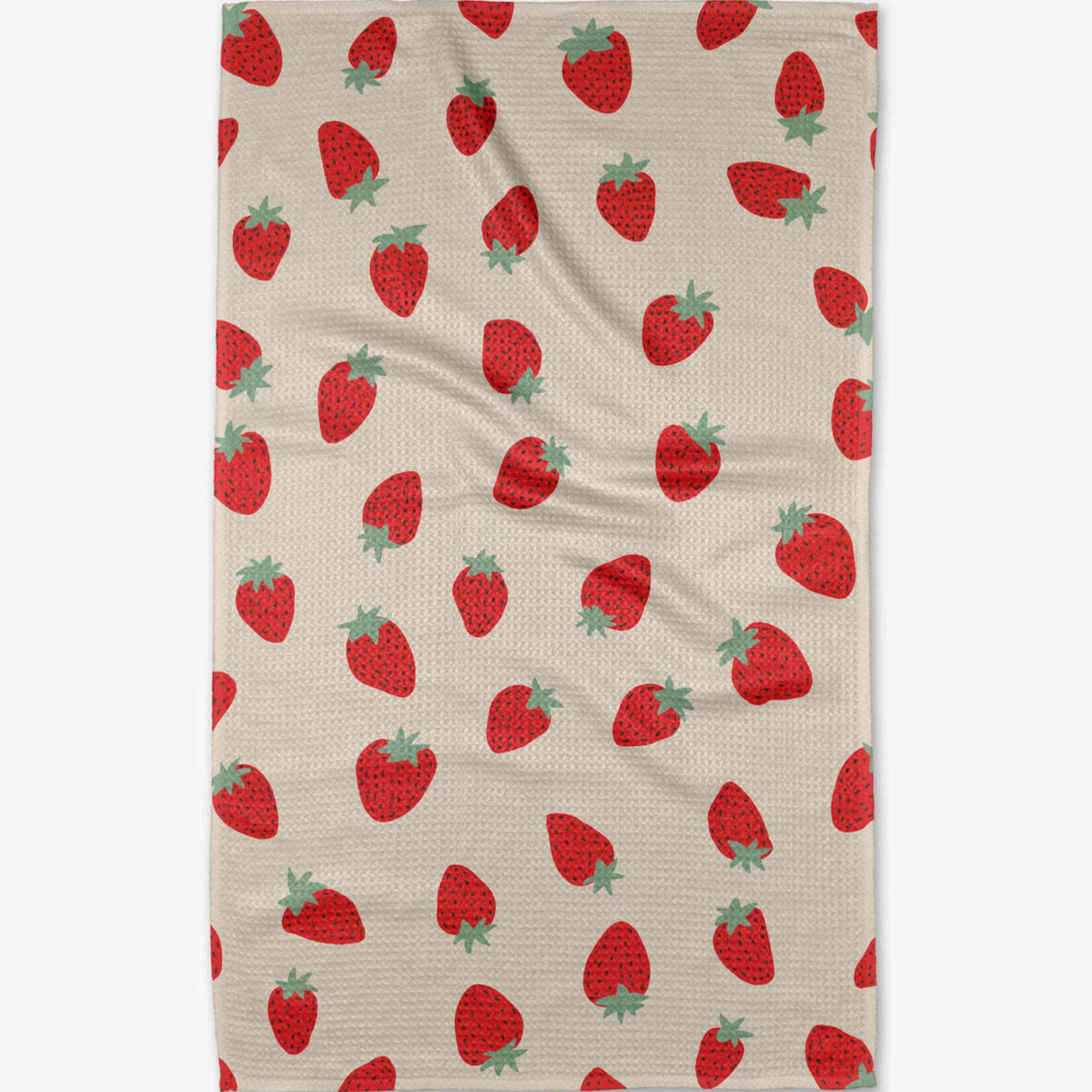 Geometry Global Fresh Shortcake Tea Towel | Geometry Global