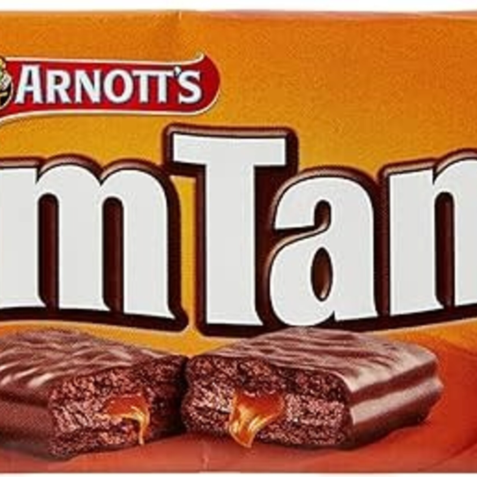 LONG ISLAND CANDY FACTORY Tim Tam Australian Chewy Caramel Cookie Biscuits 6.17 oz