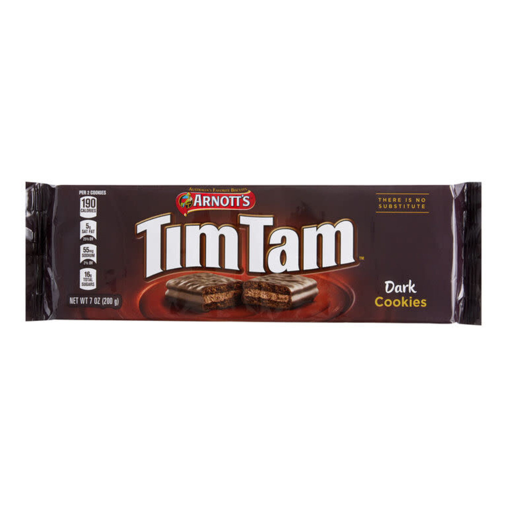 LONG ISLAND CANDY FACTORY Tim Tam Australian Dark Chocolate Cookie Biscuits 5.75 oz