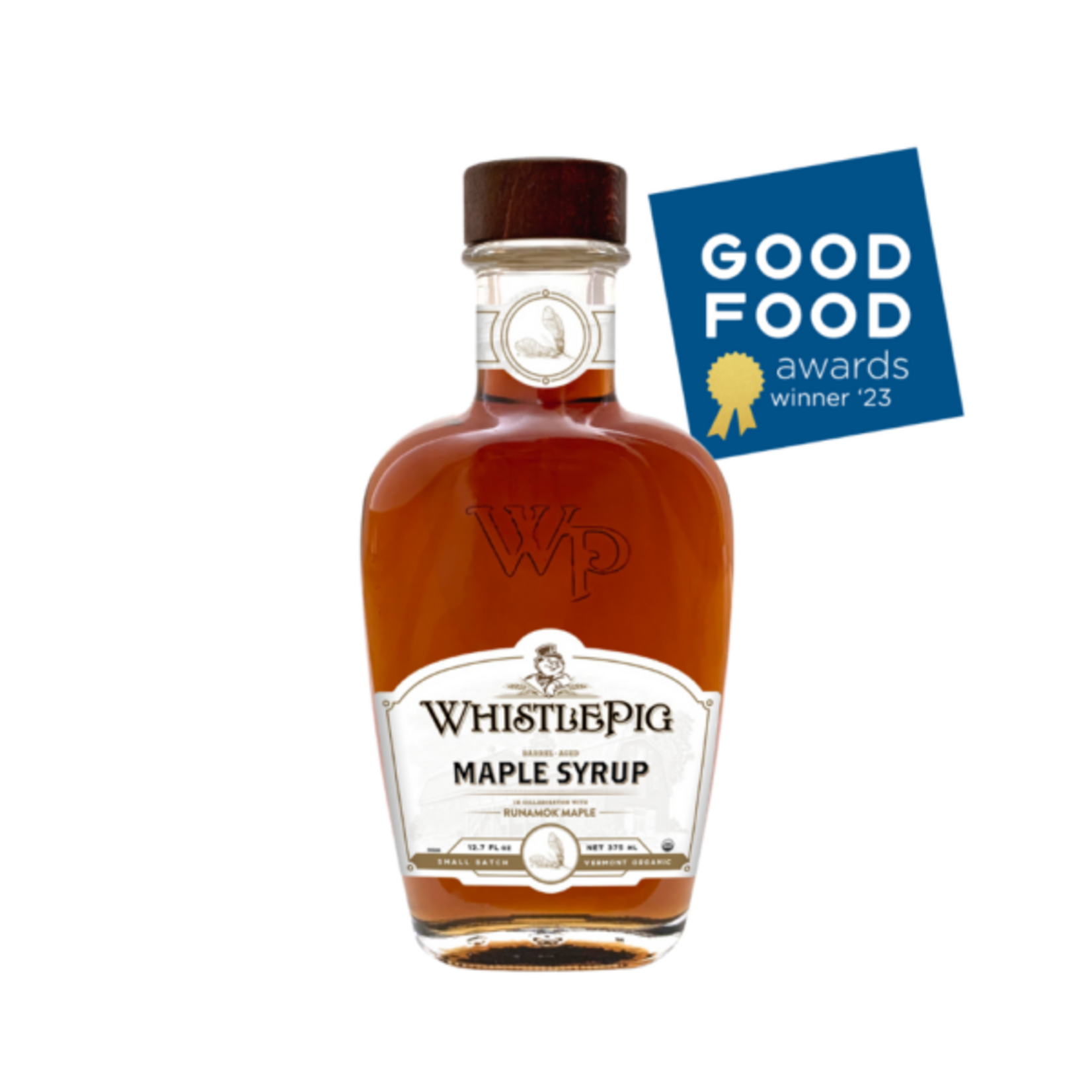 Runamok WhistlePig Rye Whiskey Barrel-Aged Organic Maple Syrup | Runamok