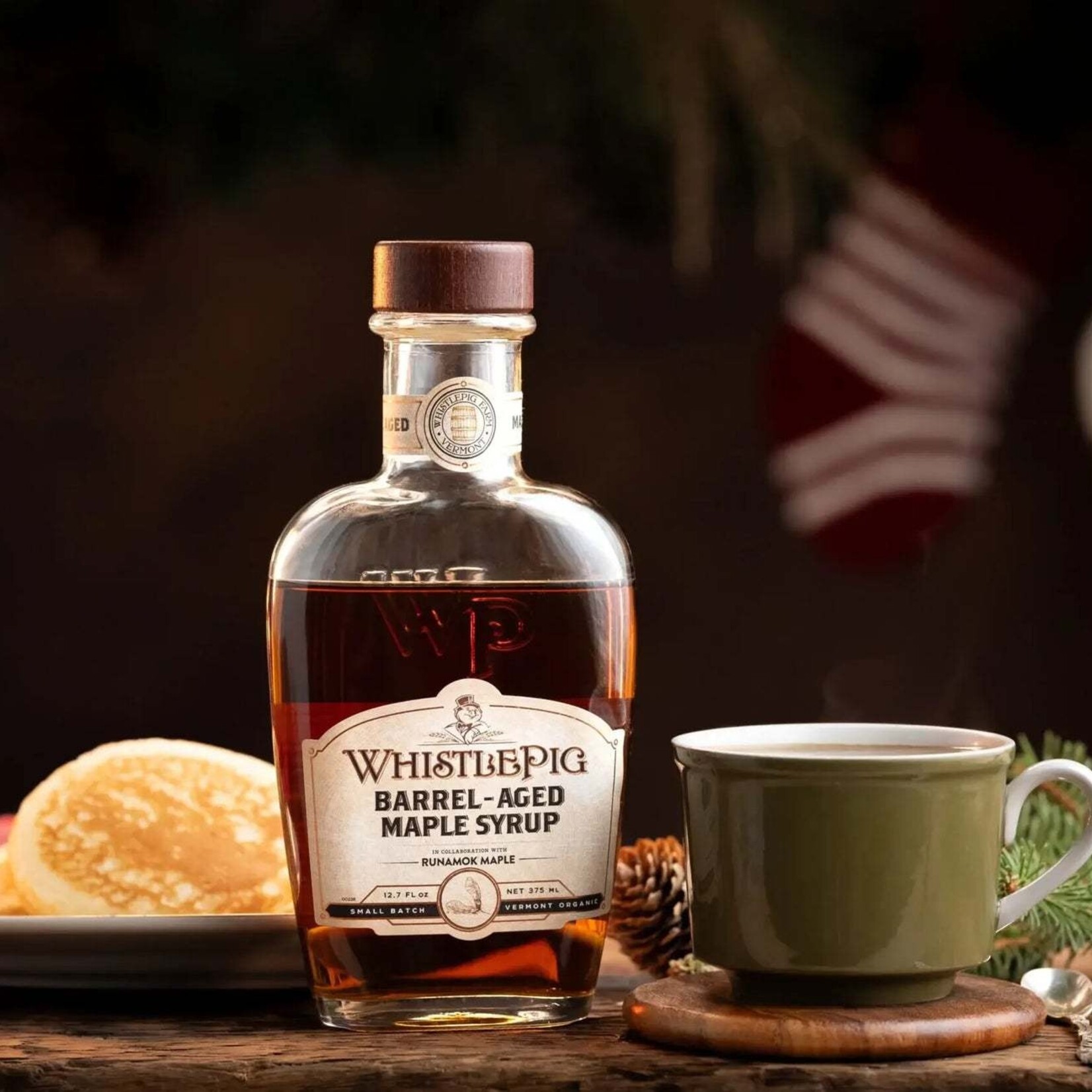 Runamok WhistlePig Rye Whiskey Barrel-Aged Organic Maple Syrup | Runamok
