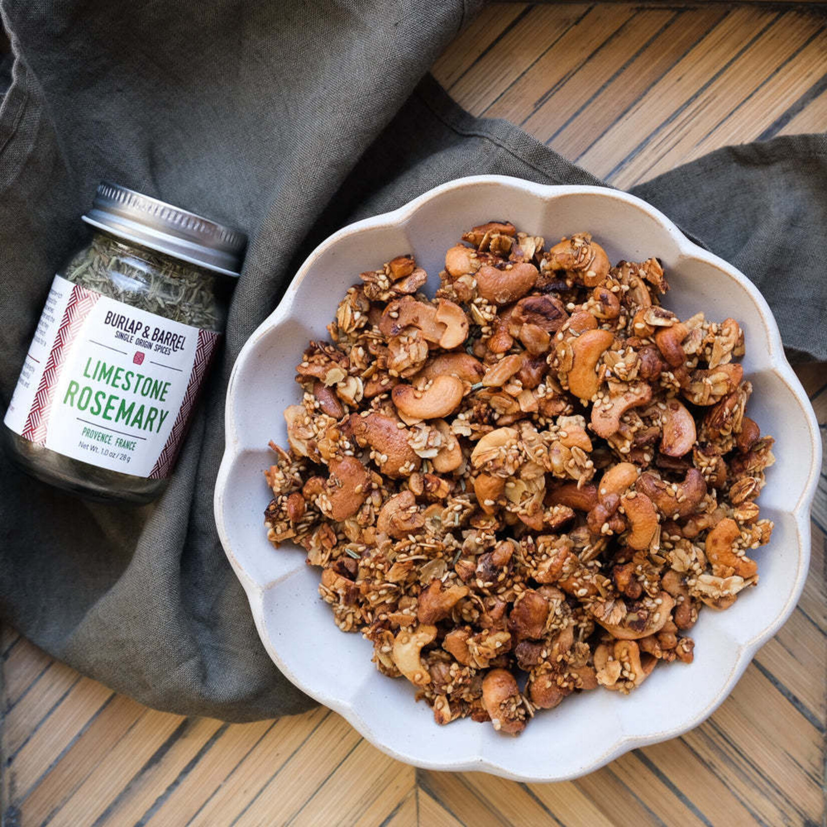 Burlap & Barrel Limestone Rosemary - Single Origin Spice & Seasoning | Burlap & Barrel