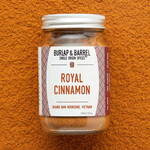Burlap & Barrel Royal Cinnamon (Saigon cinnamon, Vietnamese cinnamon) Spice | 1.8 oz glass jar | Burlap & Barrel