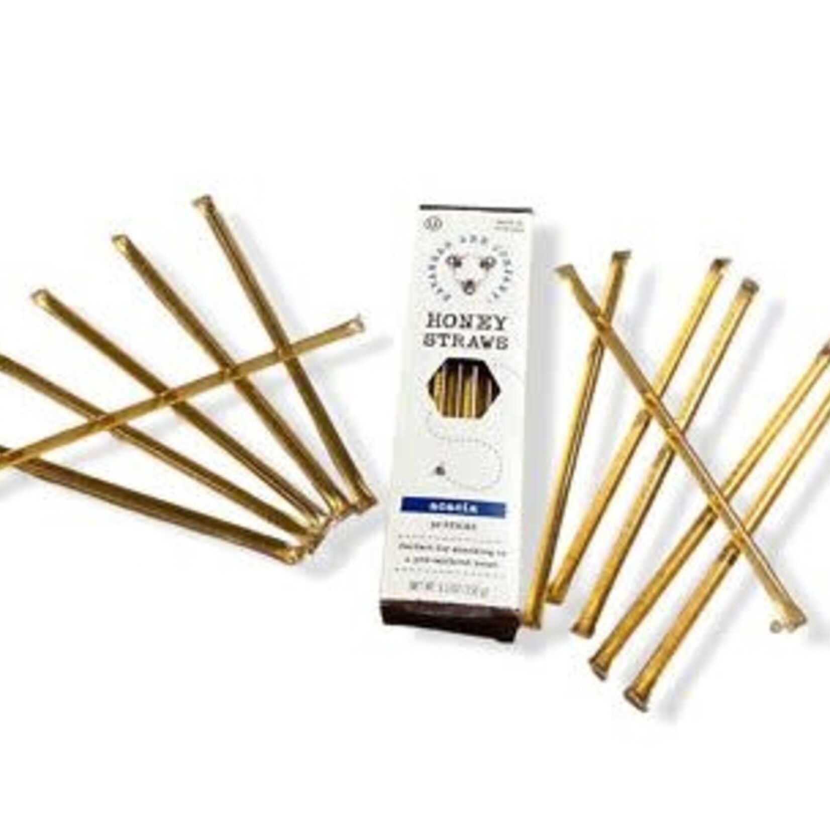Savannah Bee Company Honey Straw 30 Pack | Savannah Bee Company