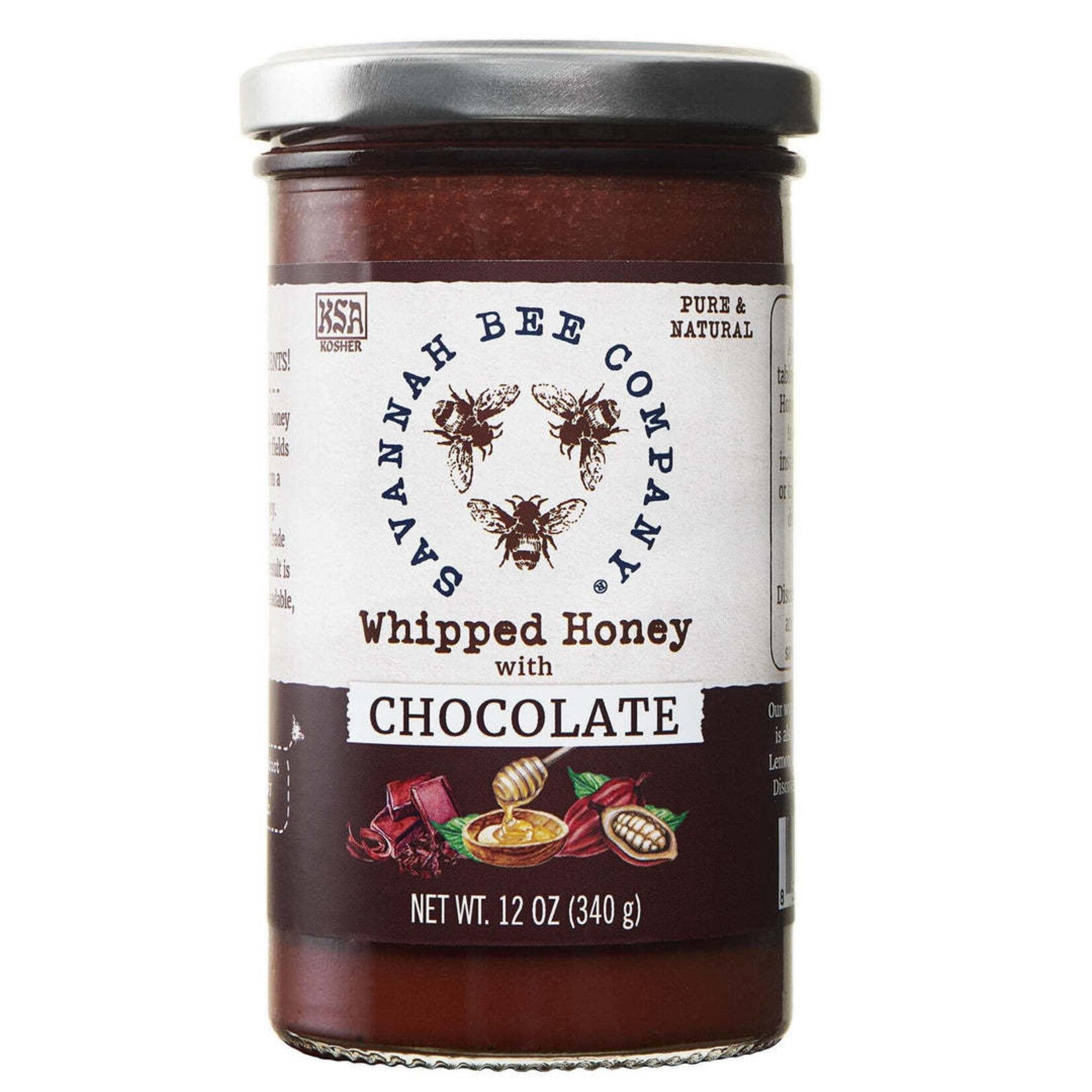 Savannah Bee Company Whipped w/Chocolate - 12oz | Savannah Bee Company
