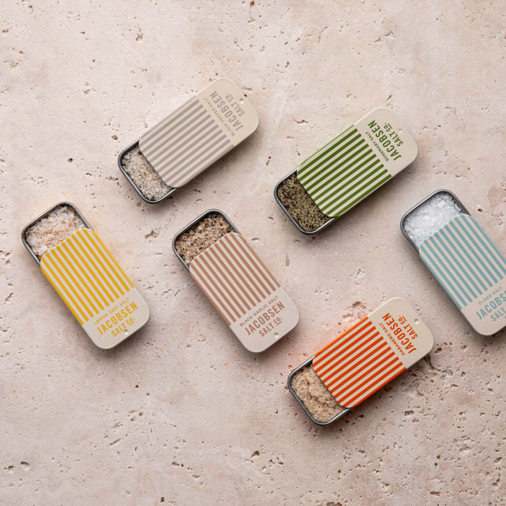 Jacobsen Salt Co. Pure Flake Sea Salt Slide Tin | Jacobsen Salt Co.