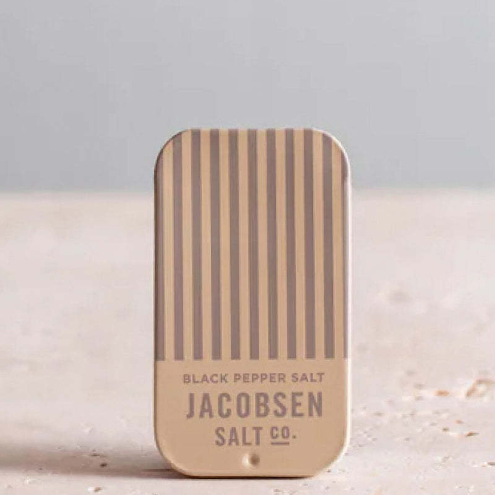 Jacobsen Salt Co. Infused Black Pepper Sea Salt Slide Tin | Jacobsen Salt Co.