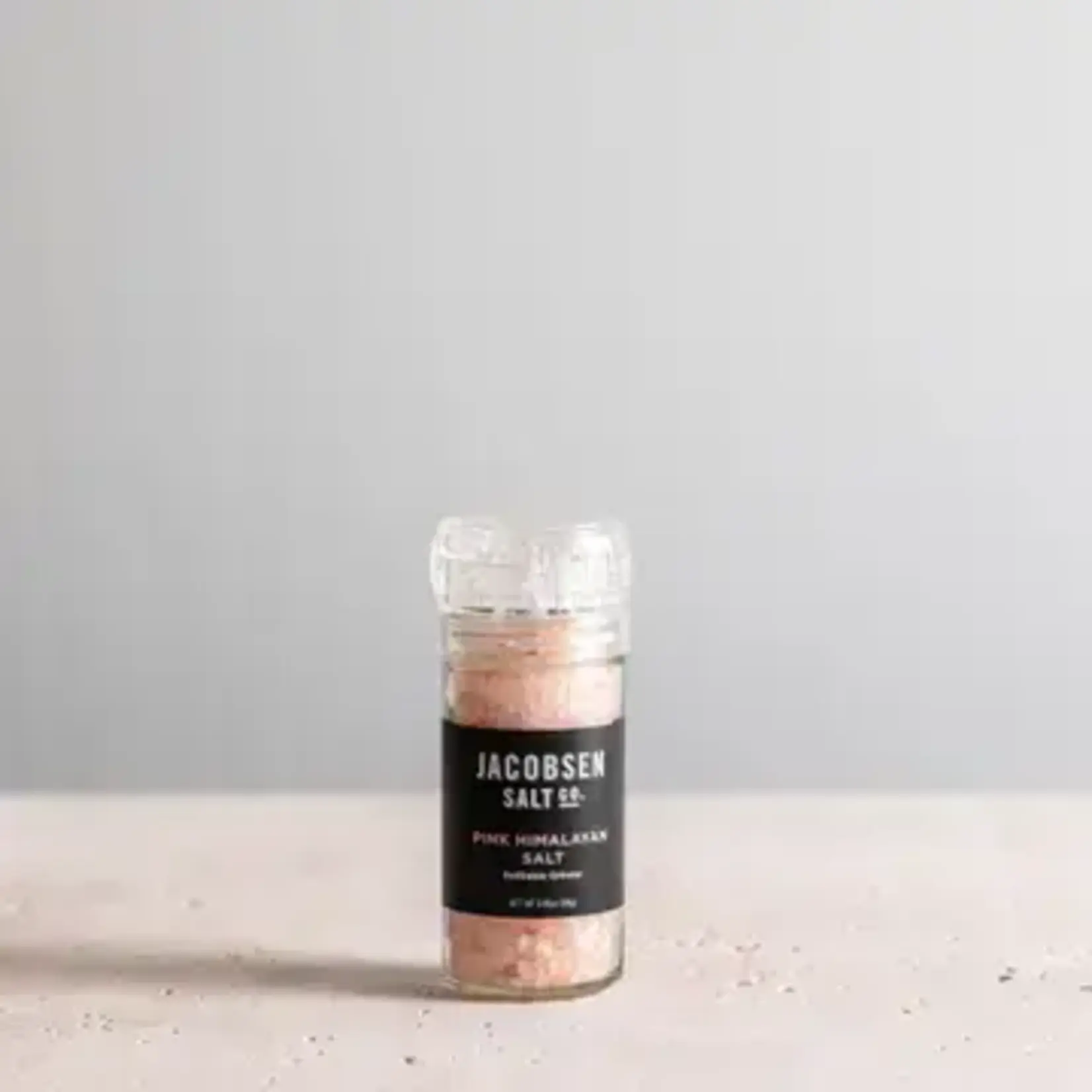 Jacobsen Salt Co. Pink Himalayan Salt Grinder - Glass Grinder | Jacobsen Salt Co.