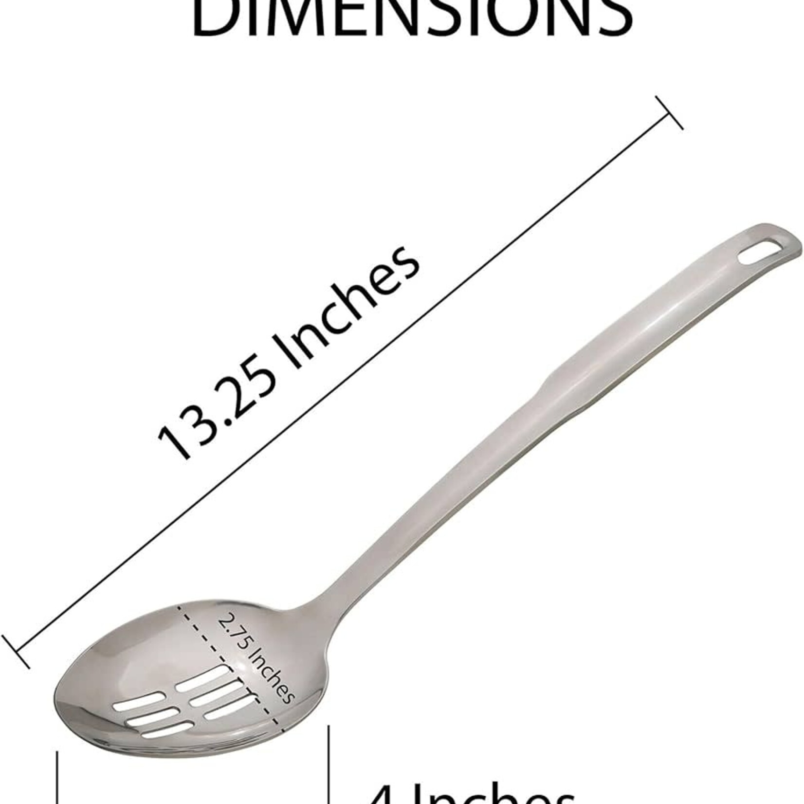 Harold Import Co. Slotted Serving Spoon, 12.5in | Harold Import Co.