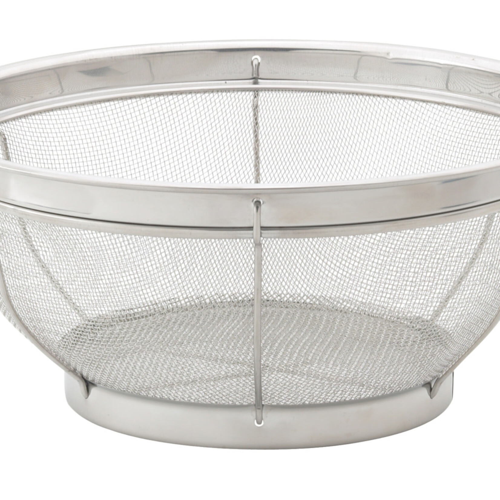 Harold Import Co. Reinforced Mesh Colander, Stainless Steel, 11.5in | Harold Import Co.