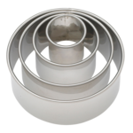 Harold Import Co. Ateco Graduated Round Cutters, Set of 4 | Harold Import Co.