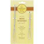 Harold Import Co. Mrs. Anderson's Baking Mini Whisk, Set of 2 | Harold Import Co.