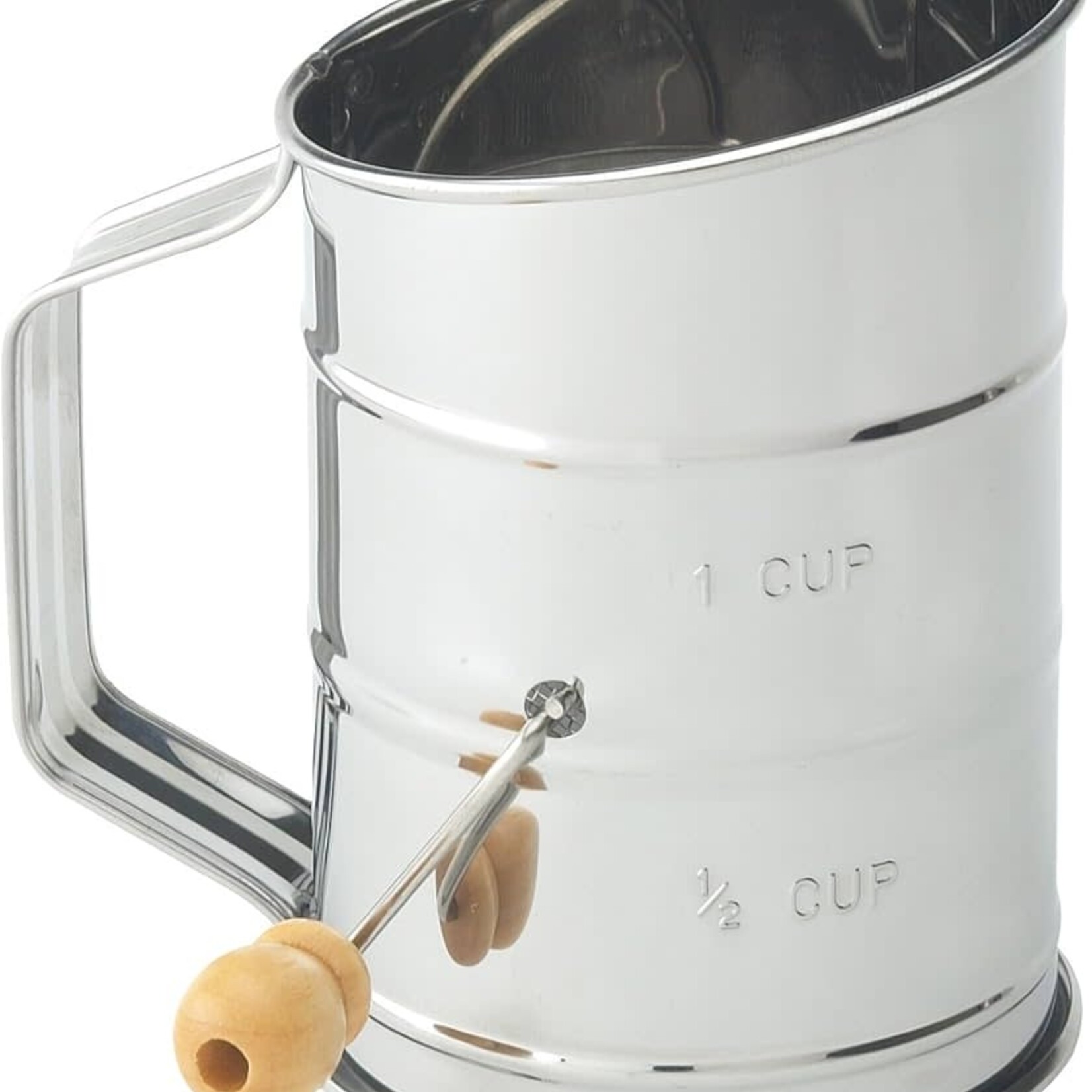 Harold Import Co. Mrs. Anderson's Baking Hand Crank Sifter, 1 Cup | Harold Import Co.