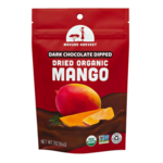 Mavuno Harvest Organics Organic Dark Chocolate Dipped Dried Mango 6 OZ | MAVUNO ORG HARVEST