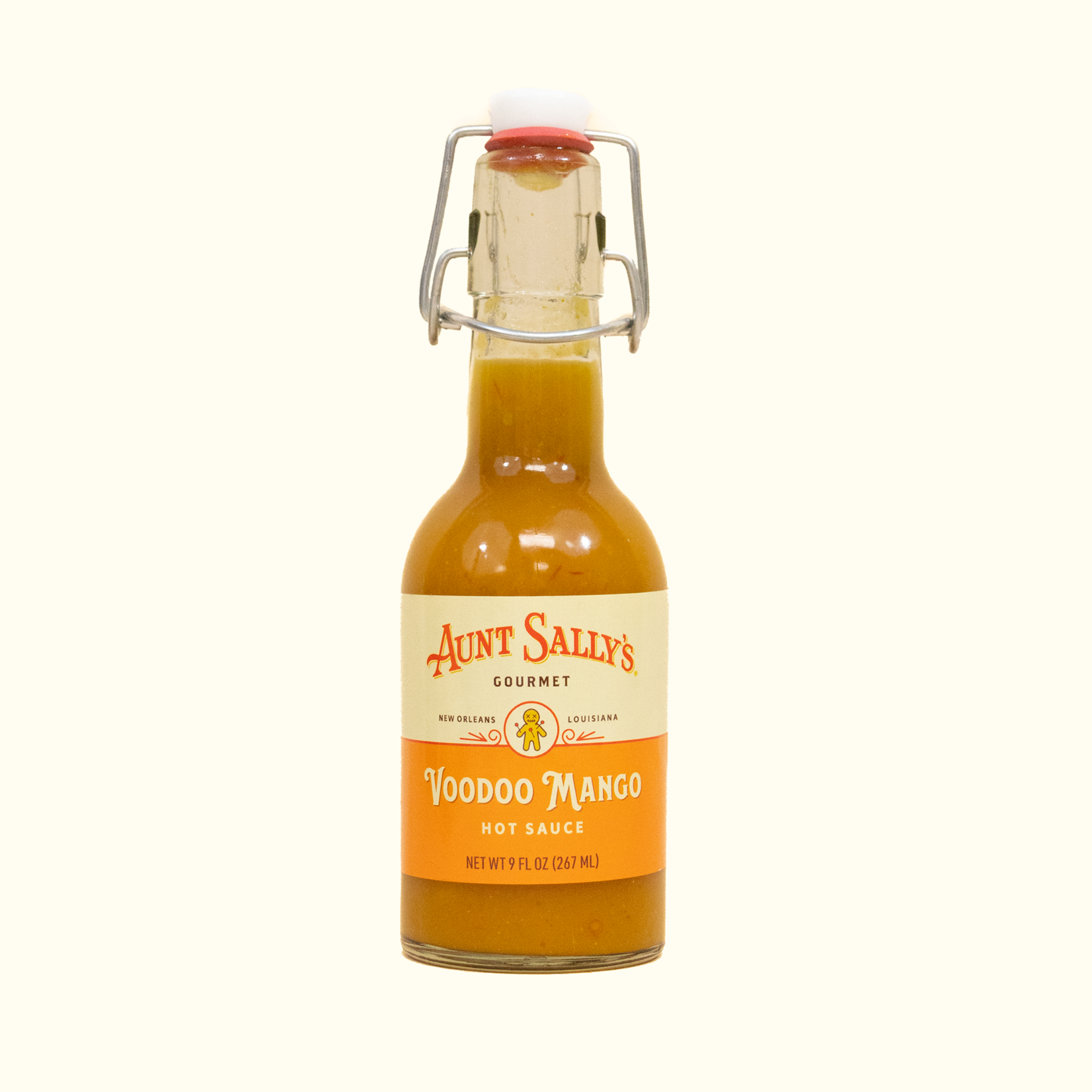 Aunt Sally's Pralines Voodoo Mango Hot Sauce- 9 oz | Aunt Sally's Pralines