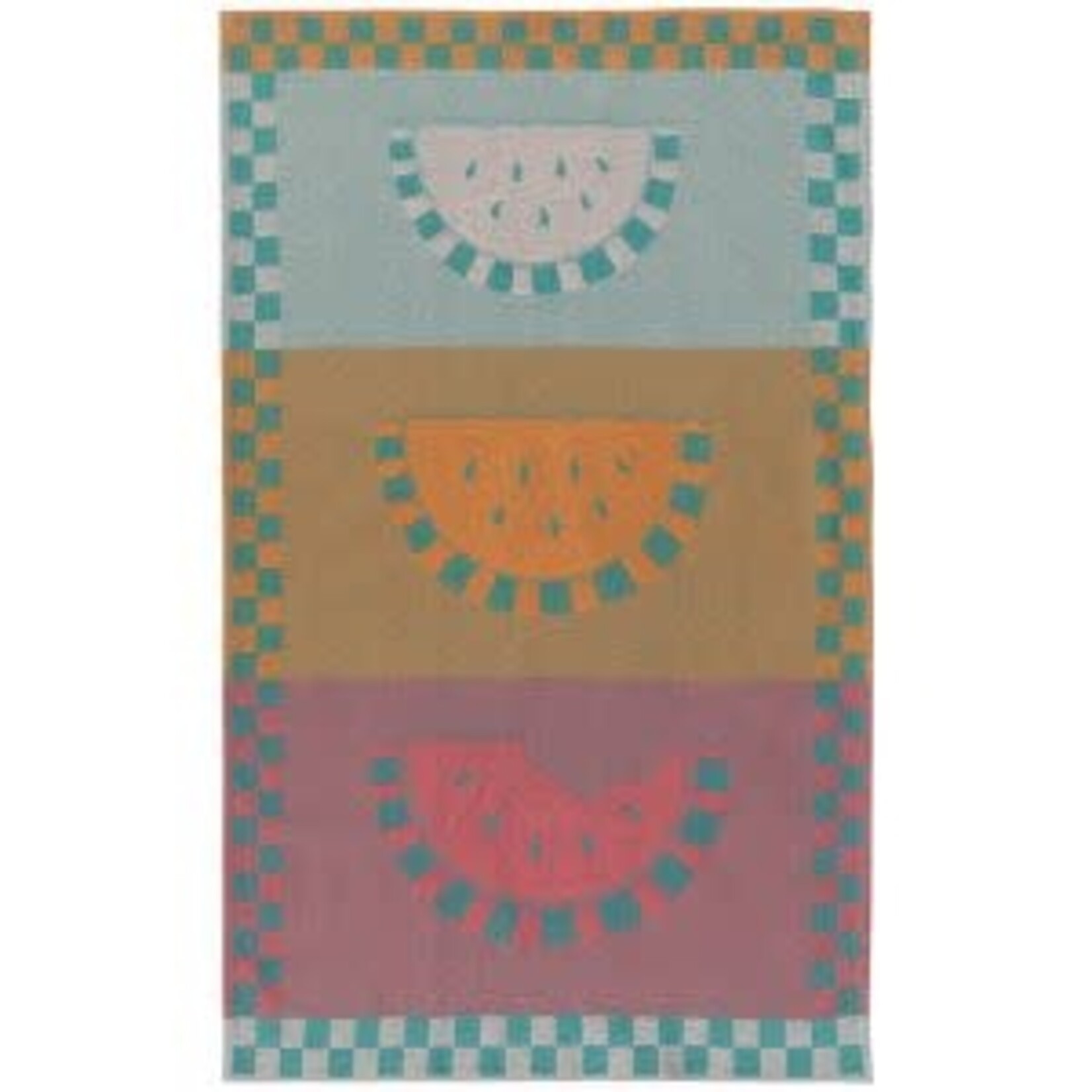 Danica Brands Tea Towel - Jacquard Melon Pop | Danica Brands