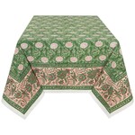 Danica Brands Tablecloth 90” - Block Print Peony | Danica Brands