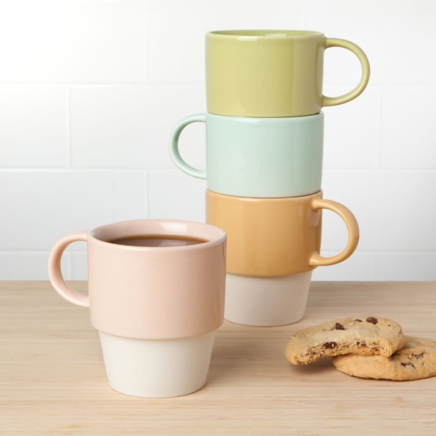 Danica Brands Mug - Nesting Set/4 Flora | Danica Brands