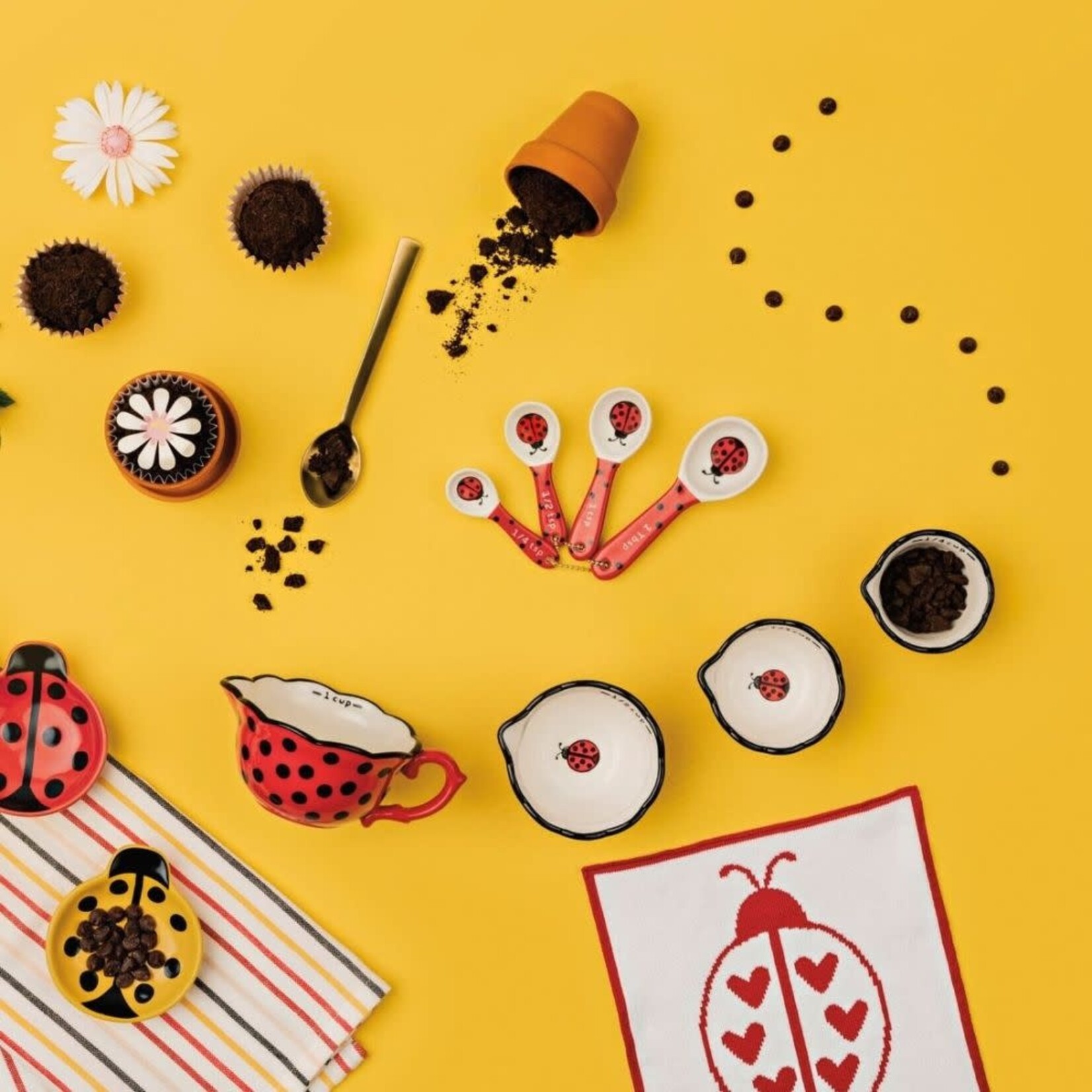 Danica Brands Set/4 - Measuring Cups Ladybugs | Danica Brands