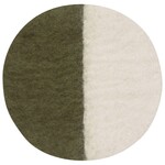Danica Brands Trivet - Wool Braid Olive Branch