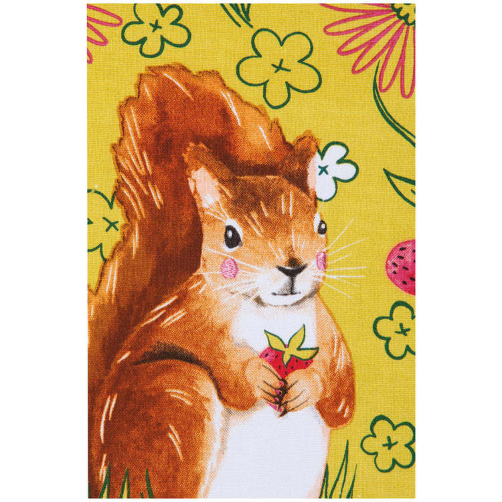 Danica Brands Tea Towel - Deco Mr. Squirrel