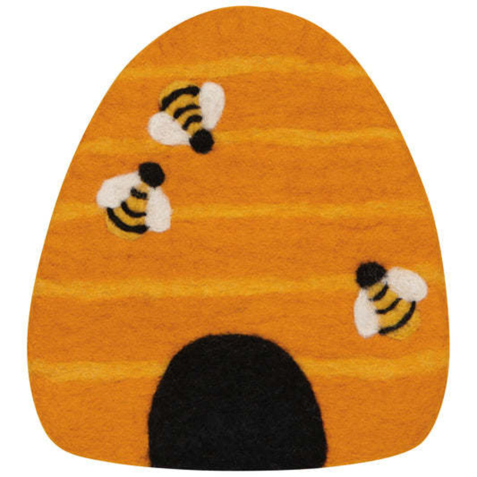 Danica Brands Trivet - Felt Wool Bumblebee