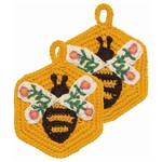 Danica Brands Dishcloth Set/2 - Crochet Sponge Bee Garden | Danica Brands