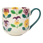 Danica Brands Mug - Cottage 17oz Pansy | Danica Brands