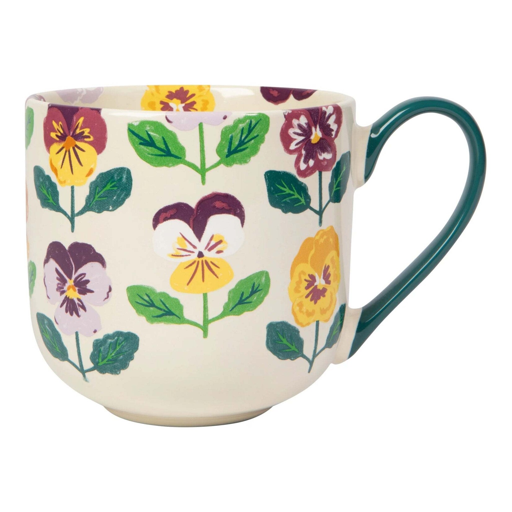 Danica Brands Mug - Cottage 17oz Pansy