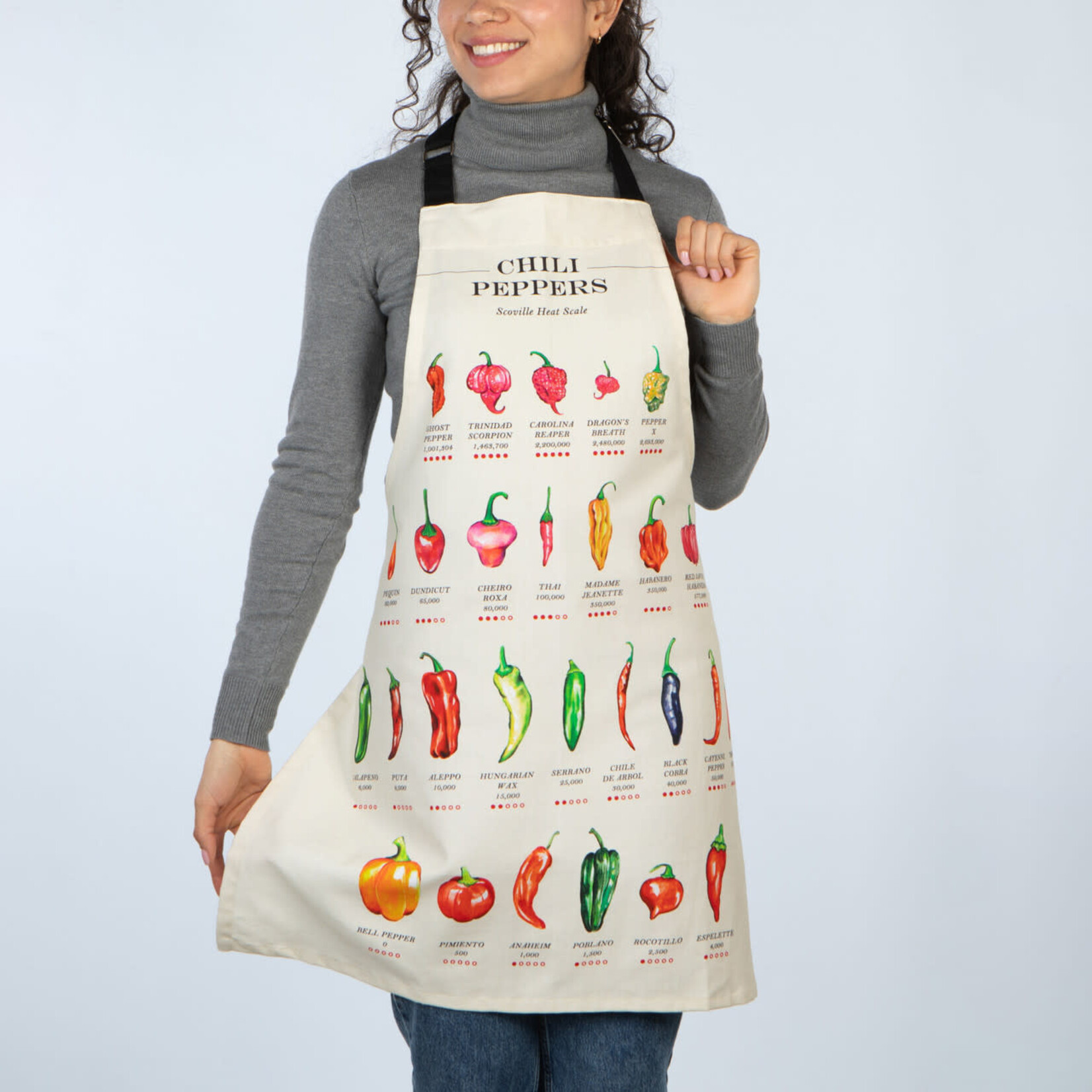 Danica Brands Apron - Fine Prnt Chili Peppers | Danica Brands