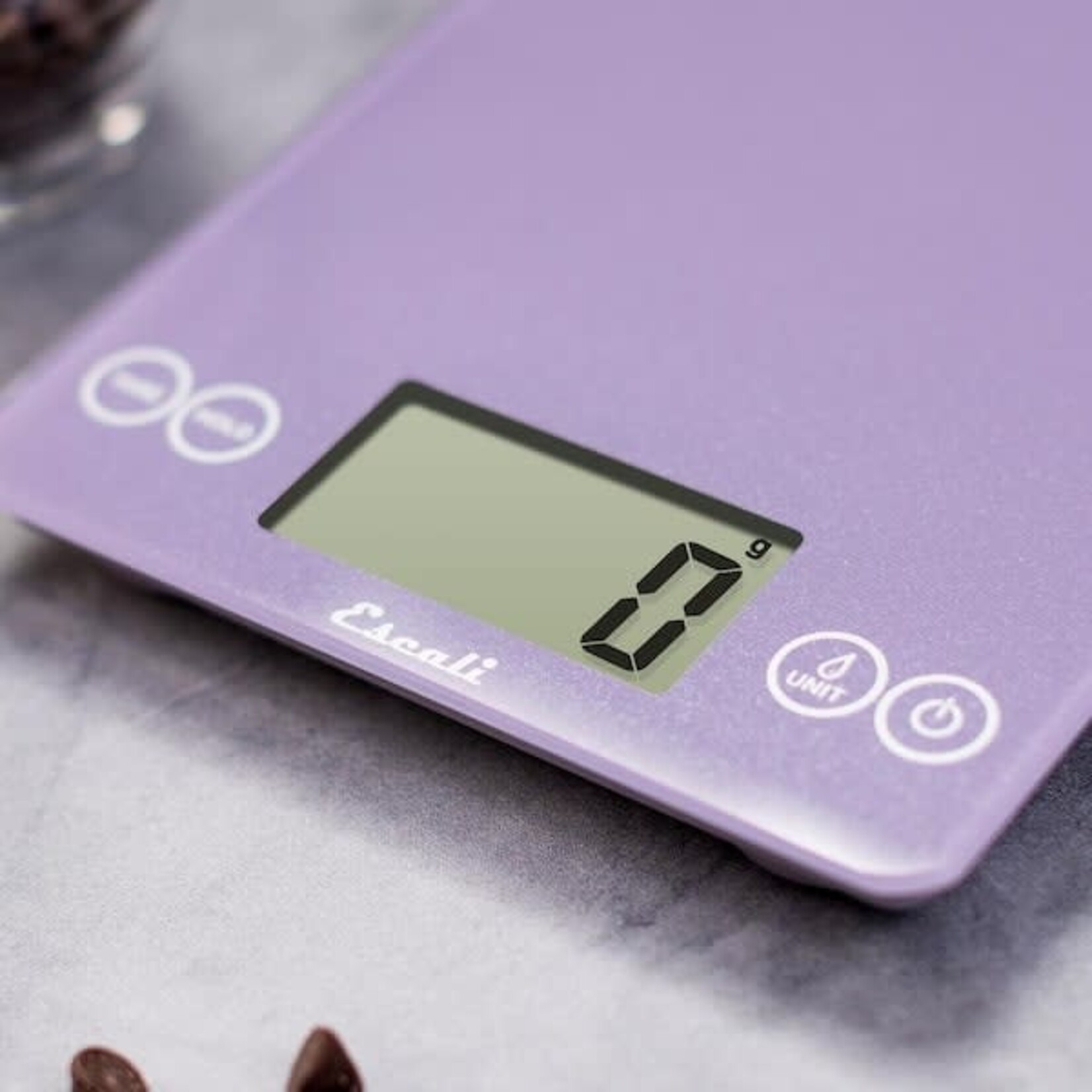 Arti Classic Glass Digital Scale, Violet | Kitchen Supply