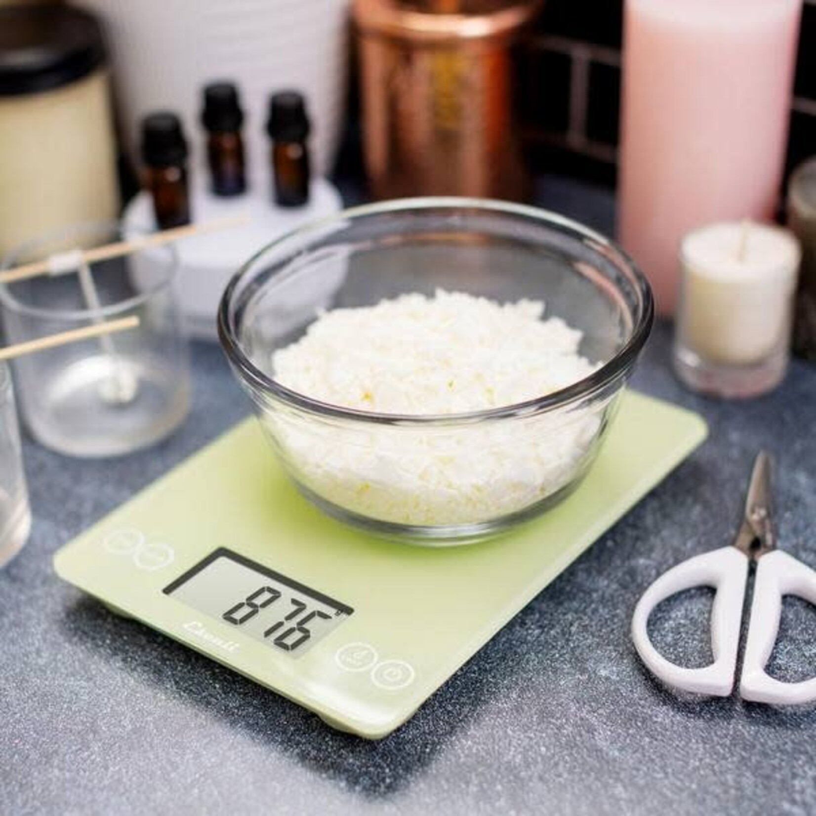 Arti Glass Digital Scale, Classic Green