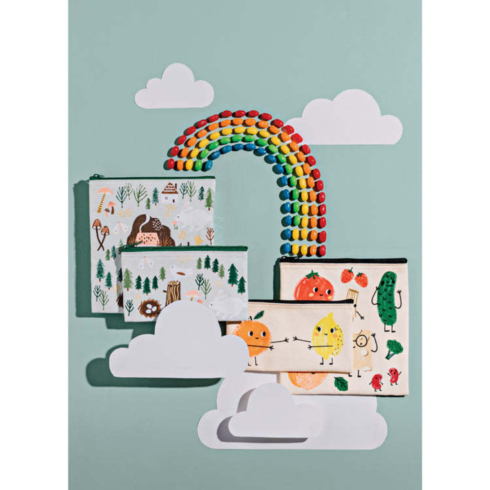 Danica Brands Bag - Snack S/2 Funny Food