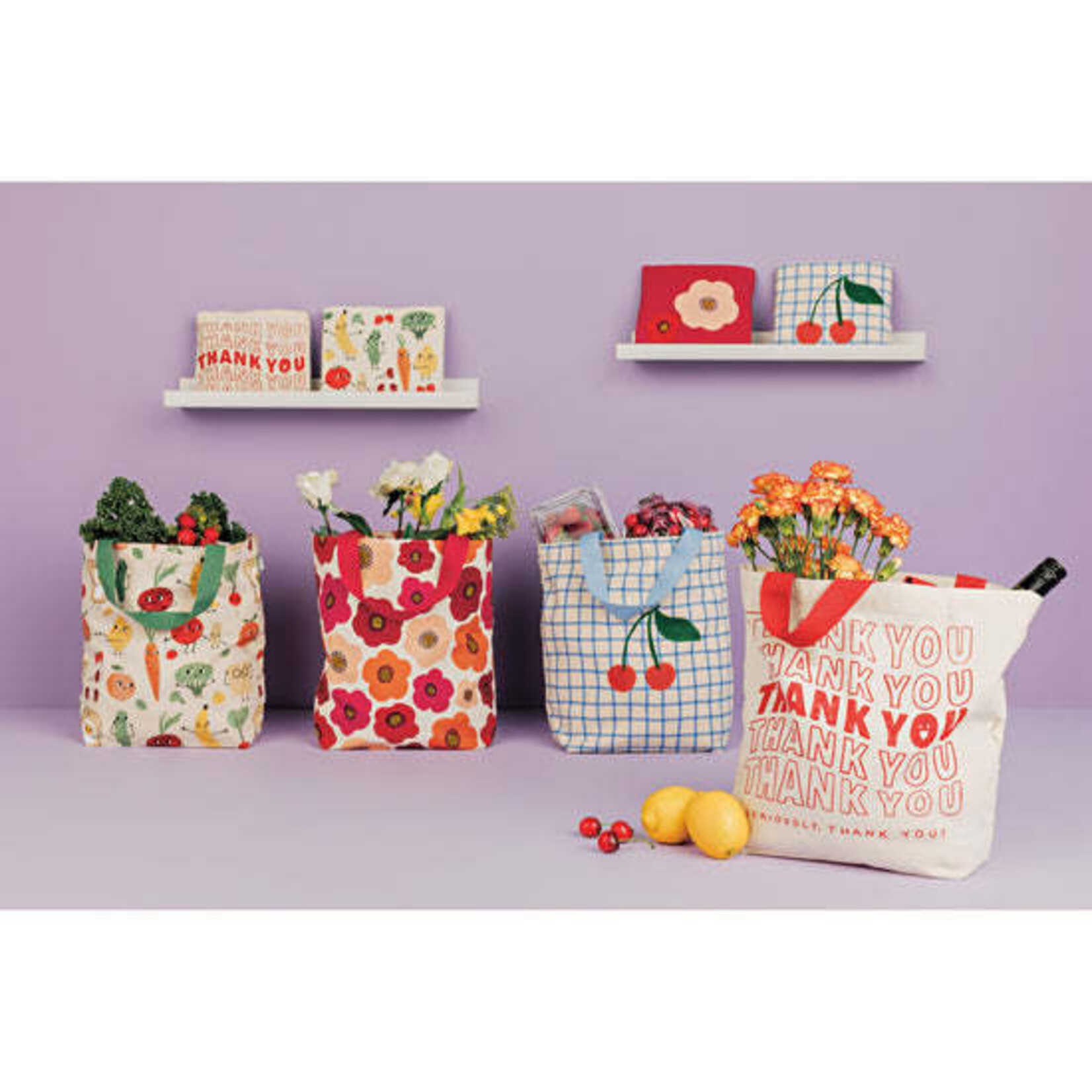 Danica Brands Bag - Tote Pocket Funny Food | Danica Brands