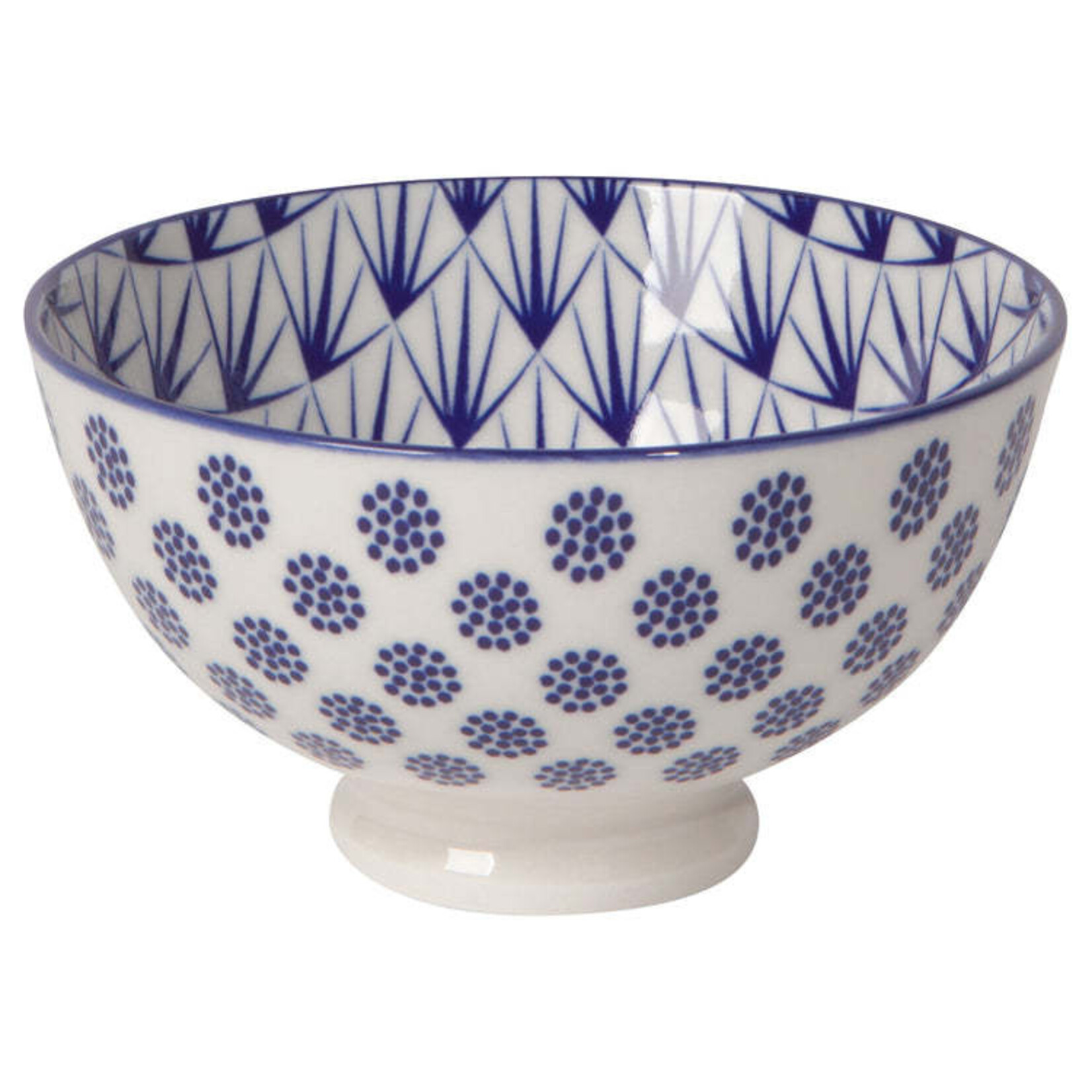 Danica Brands Bowl - 4inch Blue Dots | Danica Brands
